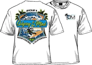 2021 Odyssey of the Mind Northern California T-Shirt graphic