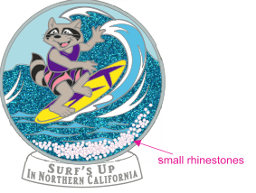 NorCal 2021 Surfs Up Pin