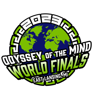 Odyssey of the Mind World Finals East Lansing MI logo